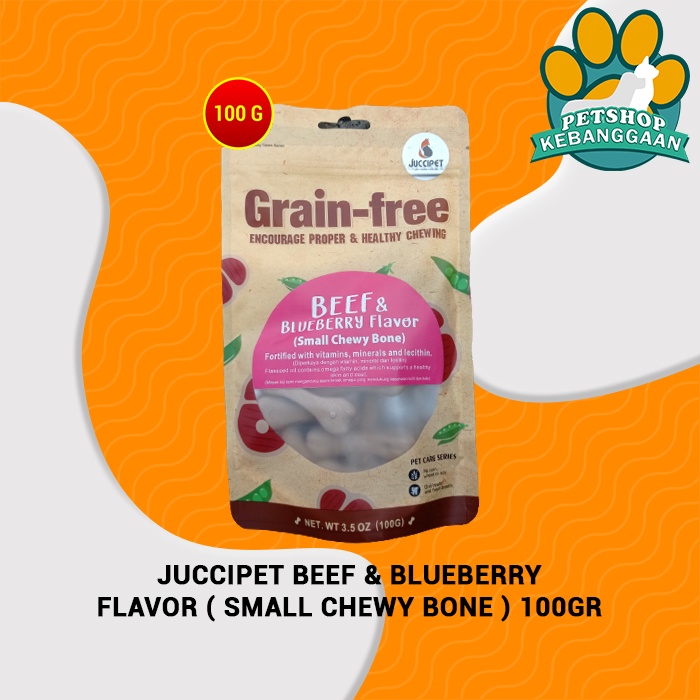 Cemilan Anjing Juccipet Dog Snack Grain free 100 Gram