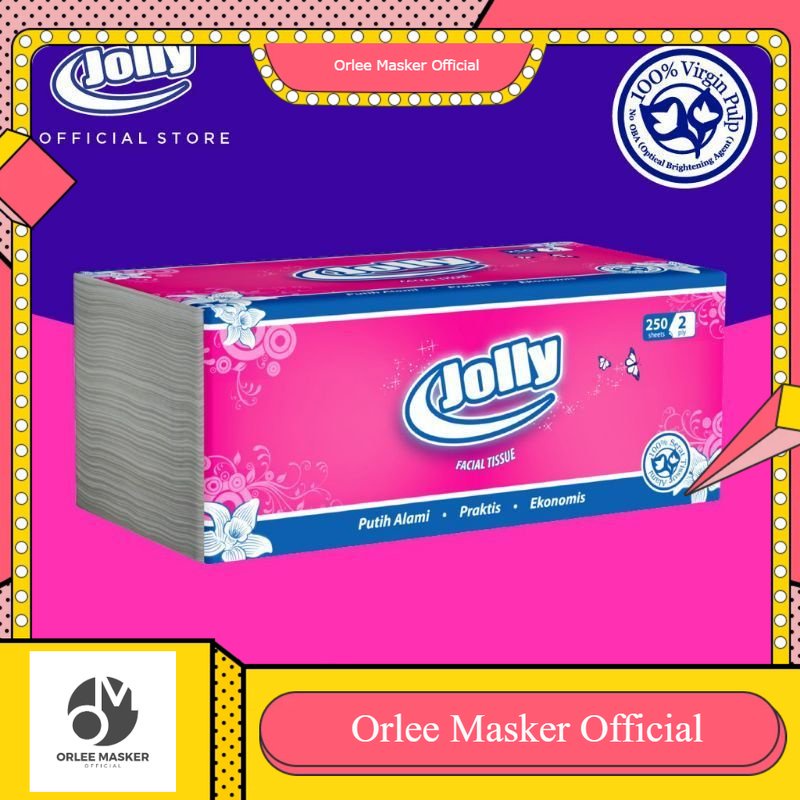 PROMO TISSUE JOLLY 2ply isian 250sheet (lembar) ORIGINAL nyaman aman higienis / TISU JOLLY / TISU NICE / TISU MURAH / TISU TEBAL / TISU LEMBUT / TISU 2 PLY / TISU PROMO/ TISU TERMURAH/ MAGELANG/ TISU JOLLY SEPACK / TISU JOLI / TISU JOLLY LEMBUT
