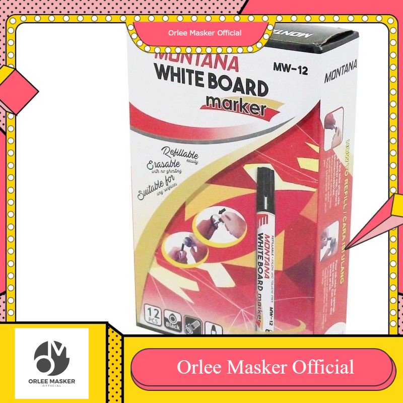 SPIDOL WHITEBOARD MONTANA ORIGINAL (1 PCS)