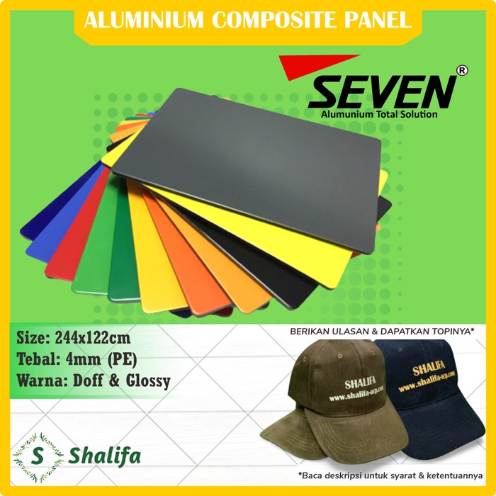ACP - Alumunium Composite Panel SEVEN 4mm 4 mm - PE