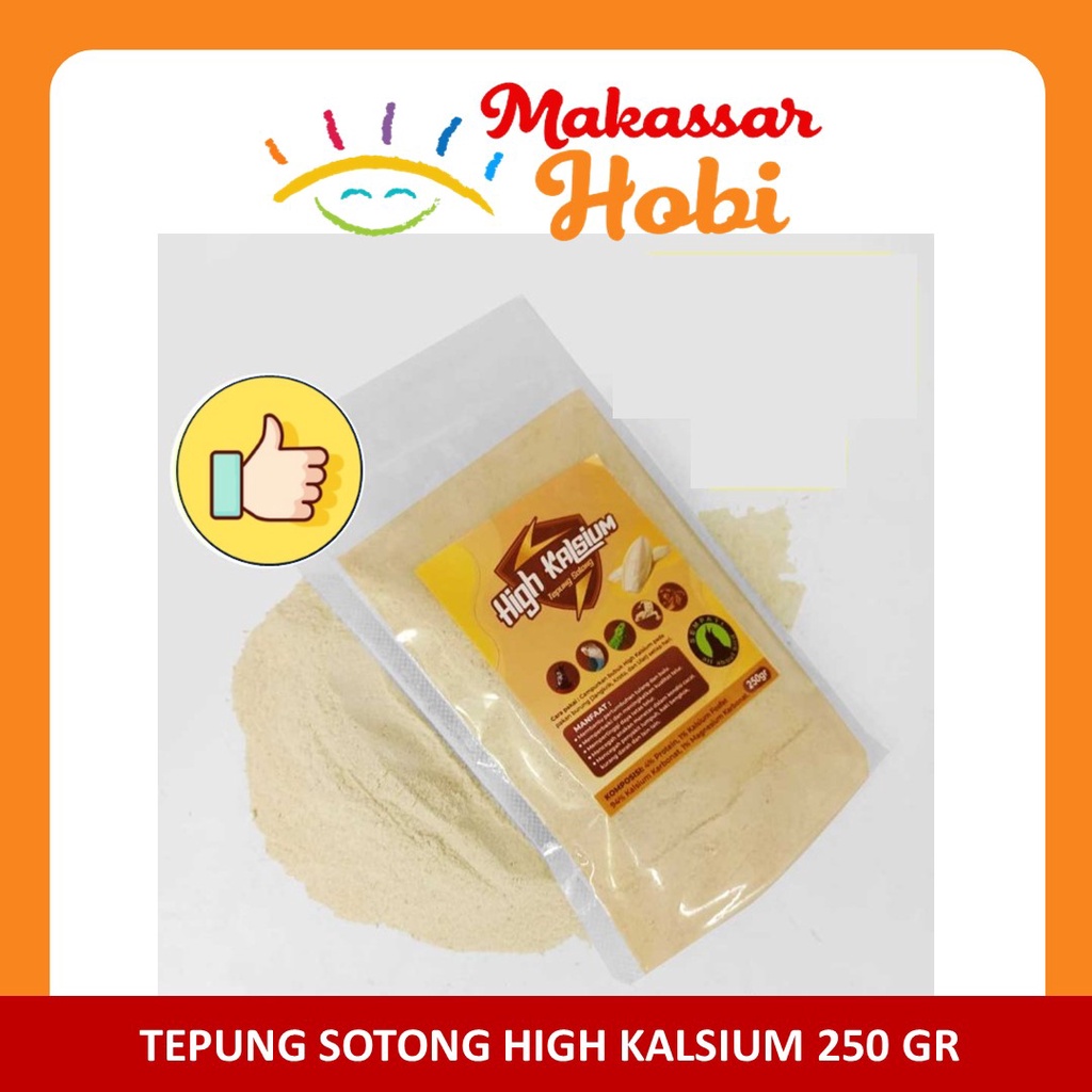 Tepung Sotong High Kalsium 250 gr Pakan Makanan Burung Gecko Kura Kura