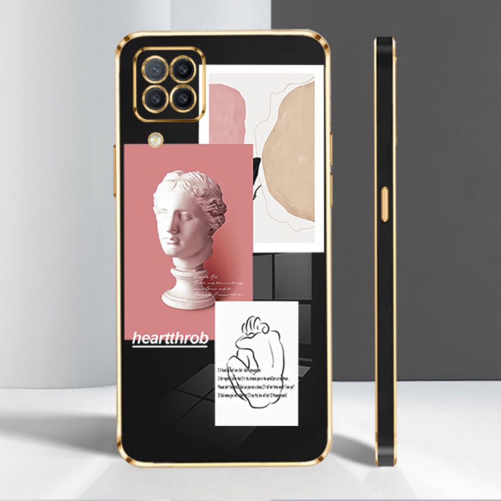 Soft TPU Abstract Art Case For Samsung A01/A01CORE/M01CORE/A02/M02/A02S/M02S/F02S/A03/A03CORE/A03S/A