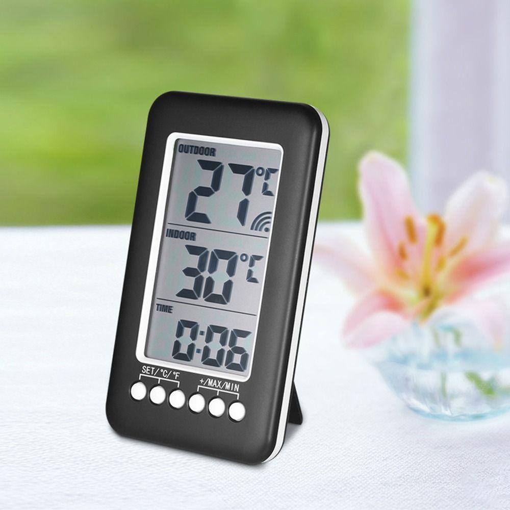 TOP Termometer Digital Wireless Kulkas Freezer Jam Rumah Tangga