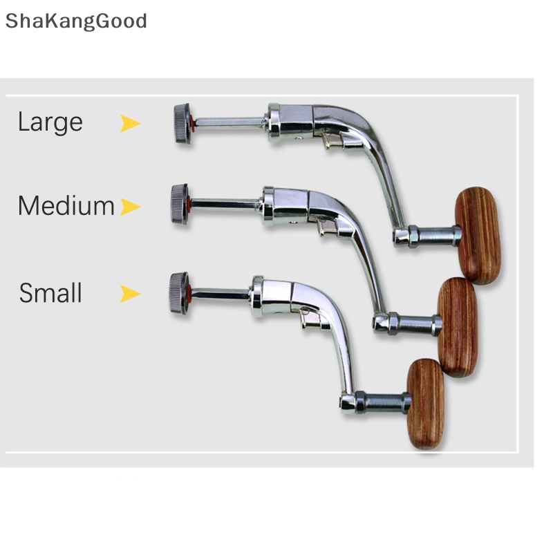 Skid Stabil Saklar Tahan Lama Kiri Kanan Aksesoris Lipat Rocker Handle Gulungan Pancing Metal Shaker Fishing Reel Rocker SKK