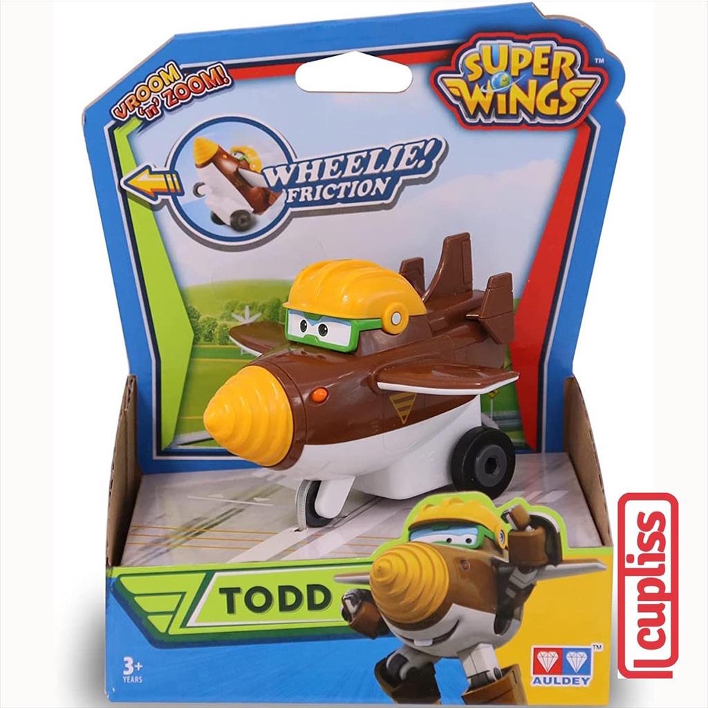 Super Wings Vroom n Zoom Todd Mainan Anak