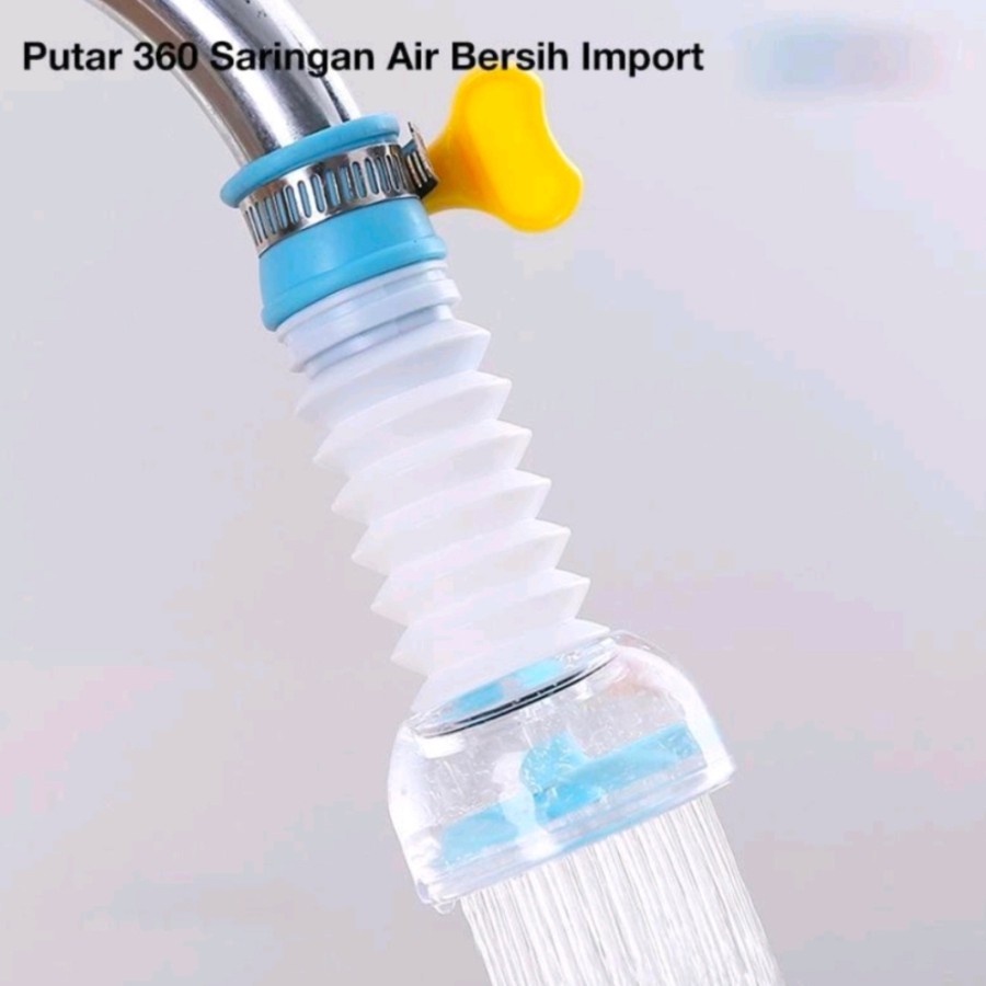 Sambungan saringan kran air fleksibel filter aerator 360' TS 04Termurah