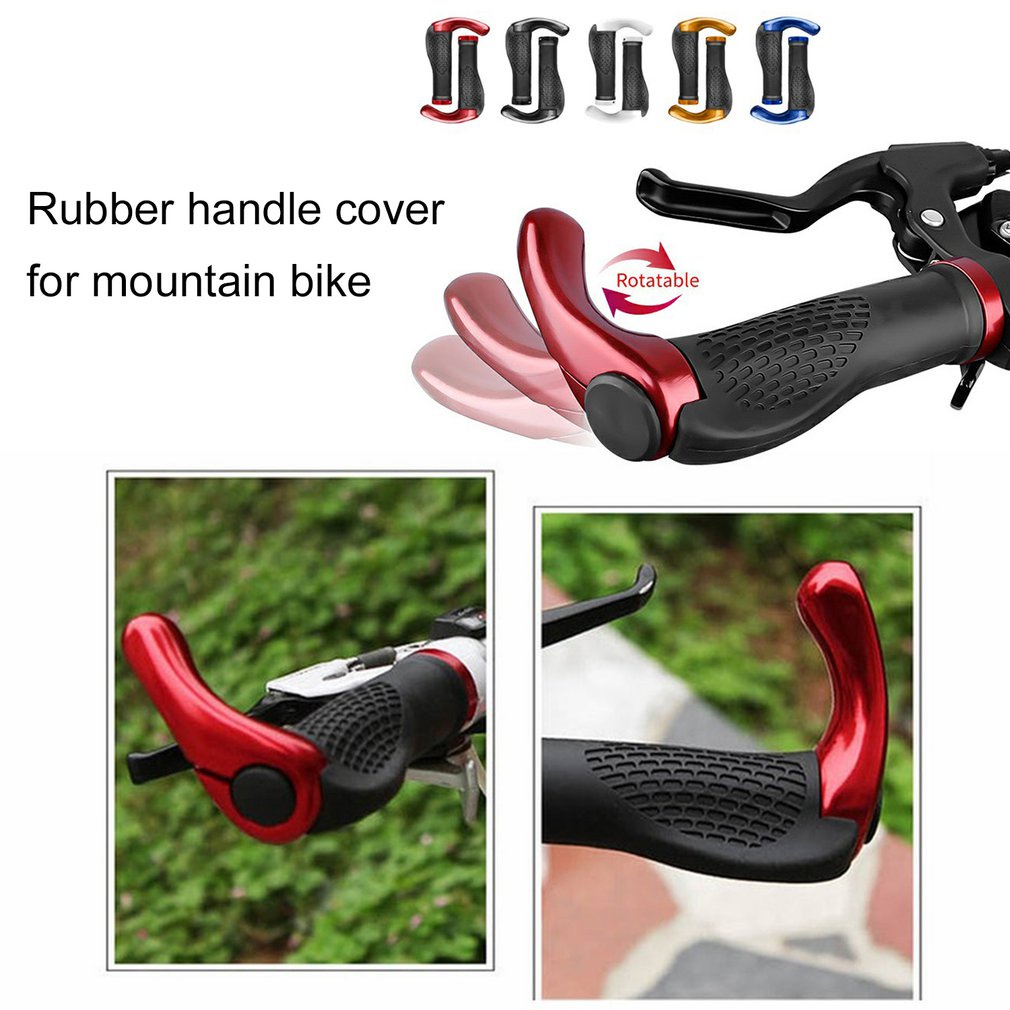 1 SET Hand Grip Sepeda Ergonomis Mountain Bike Import Harga Terjangkau