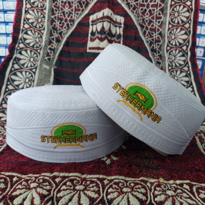 PECI LIPAT HABIB SYECH KOPIAH SYEKHERMANIA songkok habib syech PECI PUTIH SYEKHERMANIA