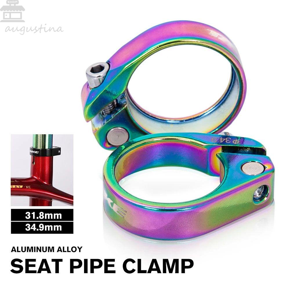 Agustina Penjepit Seatpost Sepeda Bersepeda MTB Bike Bike Saddle Bicycle Seatpost Seat Post Clamp 28.6 /31.8/34.9mm Klem Tabung Kursi