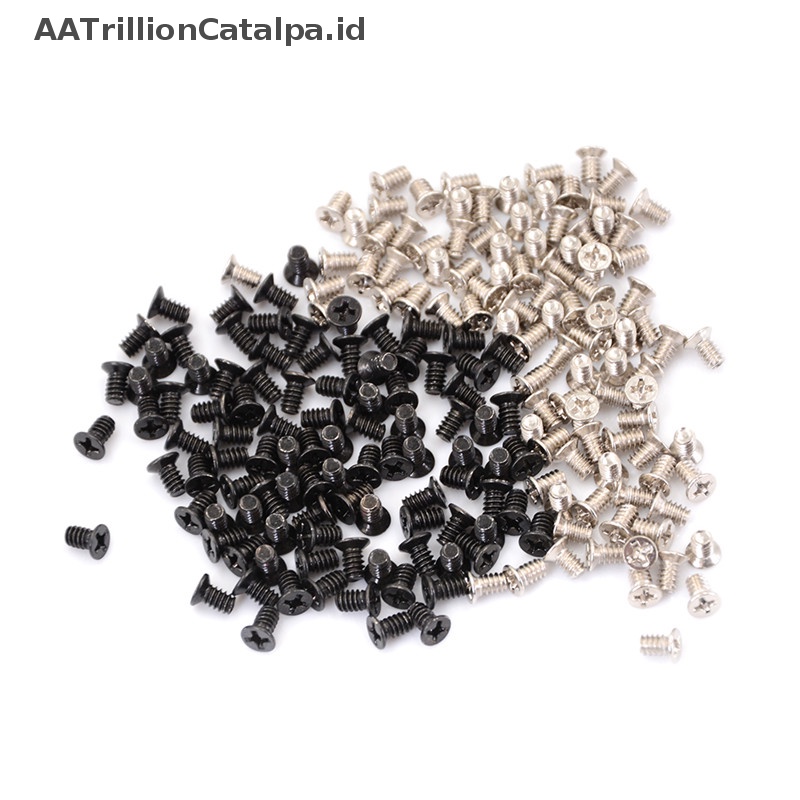 Aatrillioncatalpa 100 Pcs Baru Hardisk HDD Caddy Hot Swap Server Tray Sekrup DIY ID Komputer