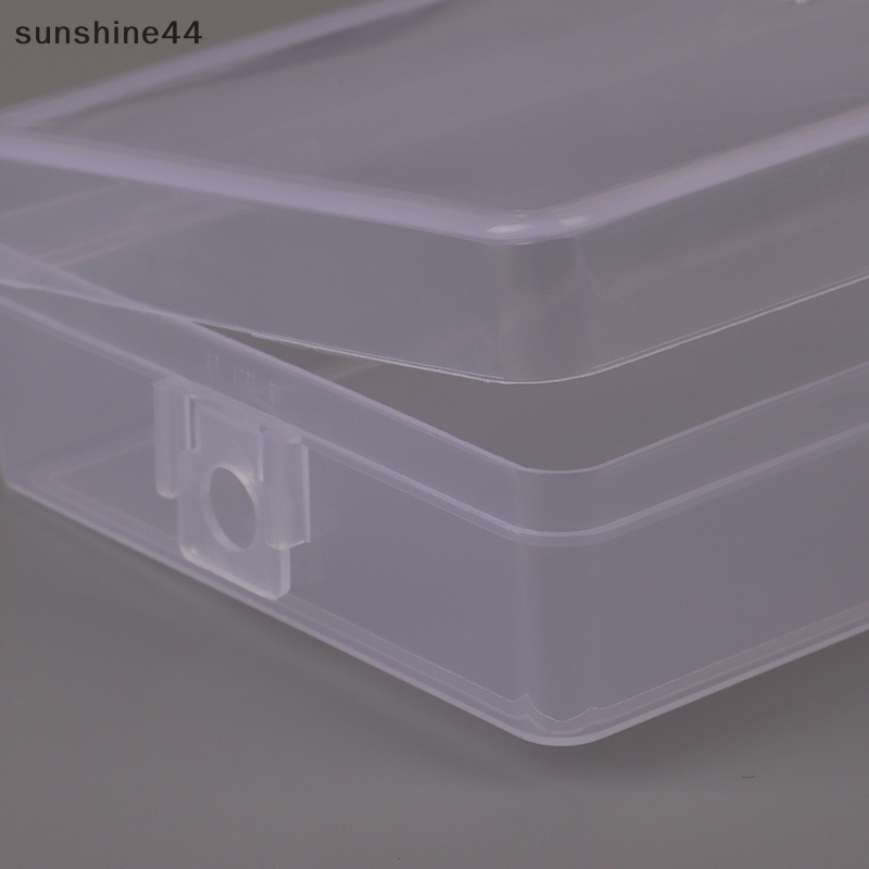 Sunshine Kotak Penyimpanan Plastik Bening Alat Perhiasan Craft Container Beads Organizer Container ID