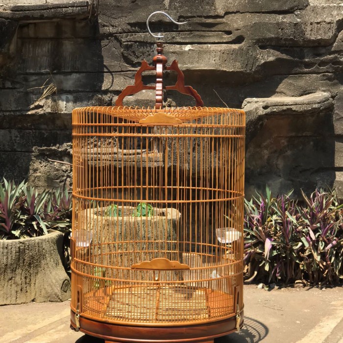 sangkar burung murai no2, sangkar burung murai jati