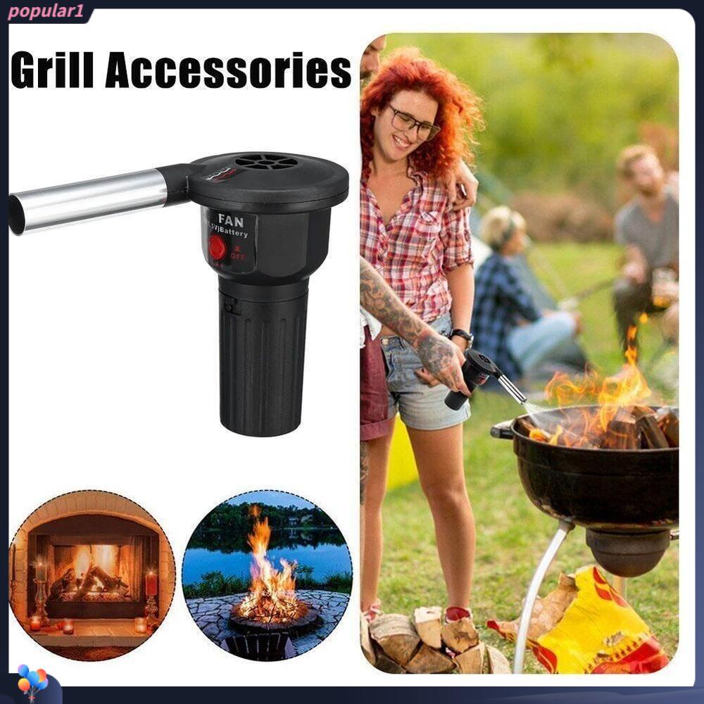 Populer BBQ Blower Outdoor Masak Listrik Bellow Api Kipas BBQ