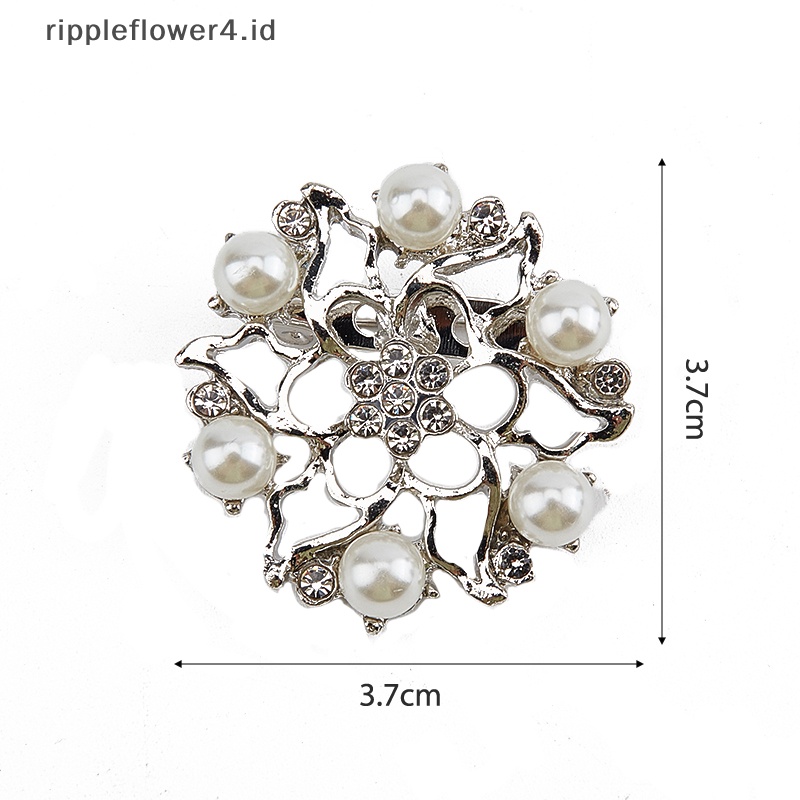 {rippleflower4.id} Fashion Sederhana Enamel Alloy Bros Pin Lencana Aksesoris Perhiasan Hadiah Untuk Teman~