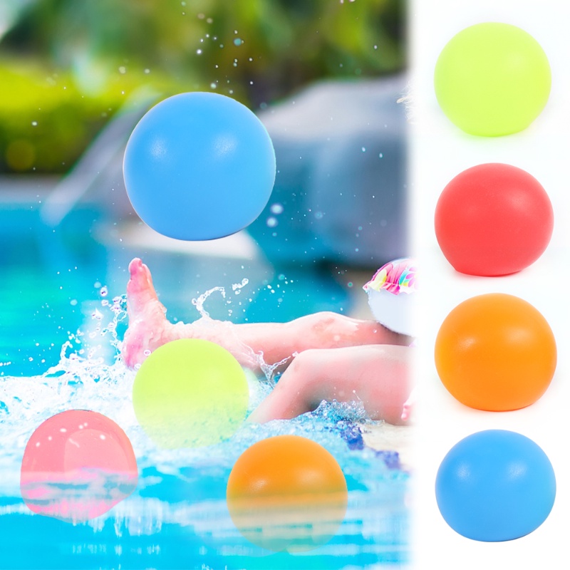 Lucu Kreatif Berwarna Silikon Lembut Balon Air Musim Panas Water Bomb Splash Game Bola Outdoor Pantai Kolam Pesta Bermain Mainan