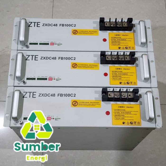 Battery Lifepo4 48V 100Ah ZTE FB100C2