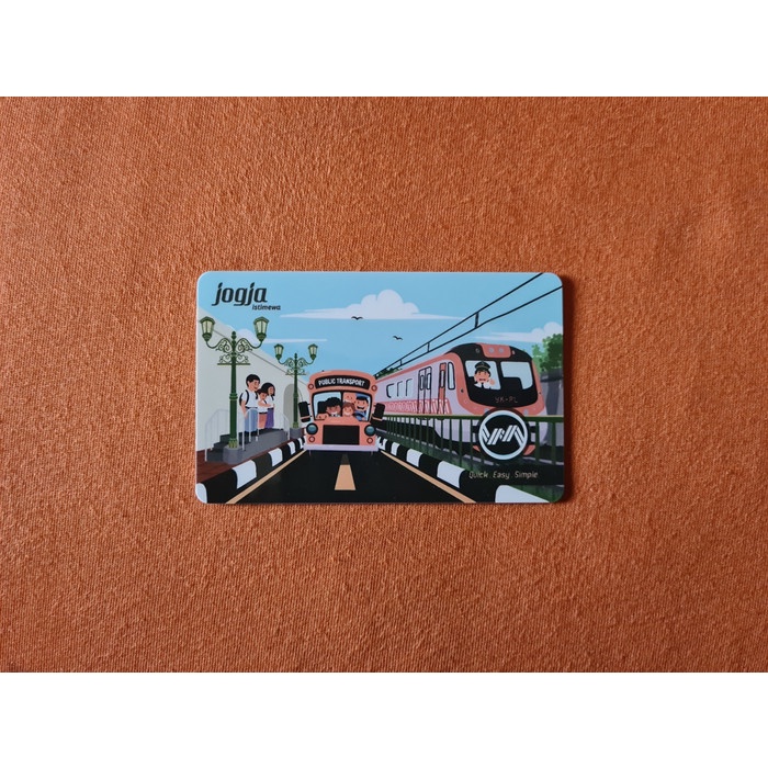 Kartu Multi Trip KRL KMT Commuter Line Kolaborasi Pelajar Yogyakarta
