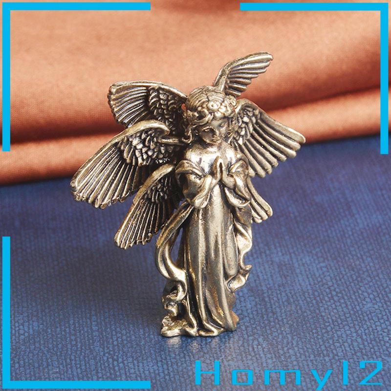 [HOMYL2] Cherub Figurines Collection Patung Tembaga Untuk Indoor Outdoor Rumah Pernikahan