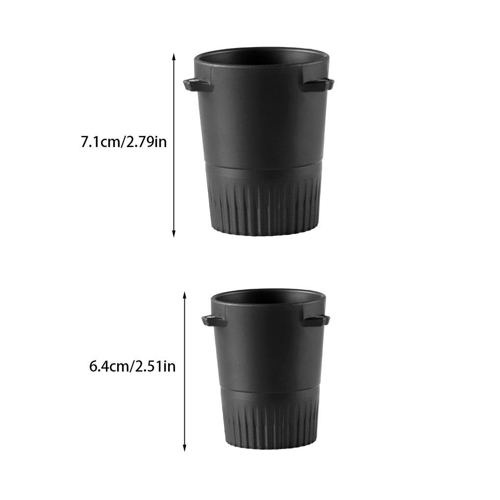 Dosing Cup Sniffing Mug Perlengkapan Kopi No Burrs Gaya Sederhana Toples Bubuk Shockproof Aksesoris Rumah Tangga Tidak Bocor