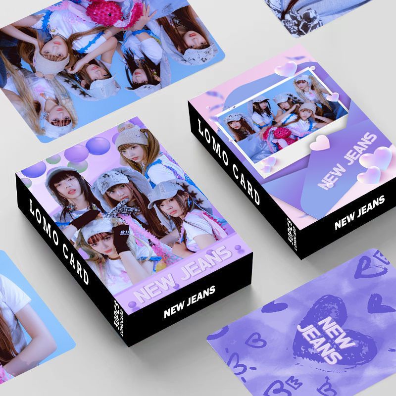 30pcs /box NJ Photocards Album Kartu Lomo NJ Kpop Postcards