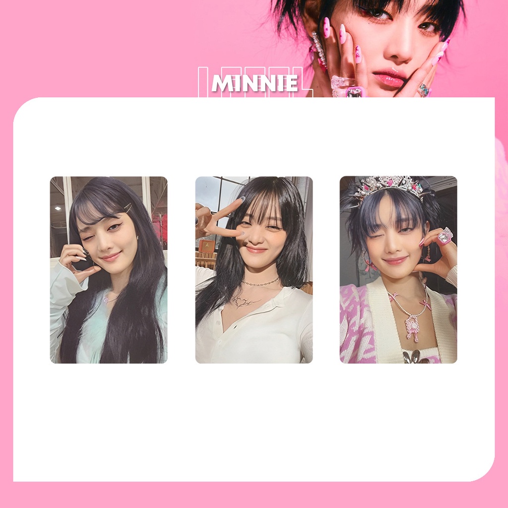 5pcs /set (G)I-DLE Album Photocards I FEEL Lomo Kartu GIDLE PB Kpop Postcards Speciall Collection