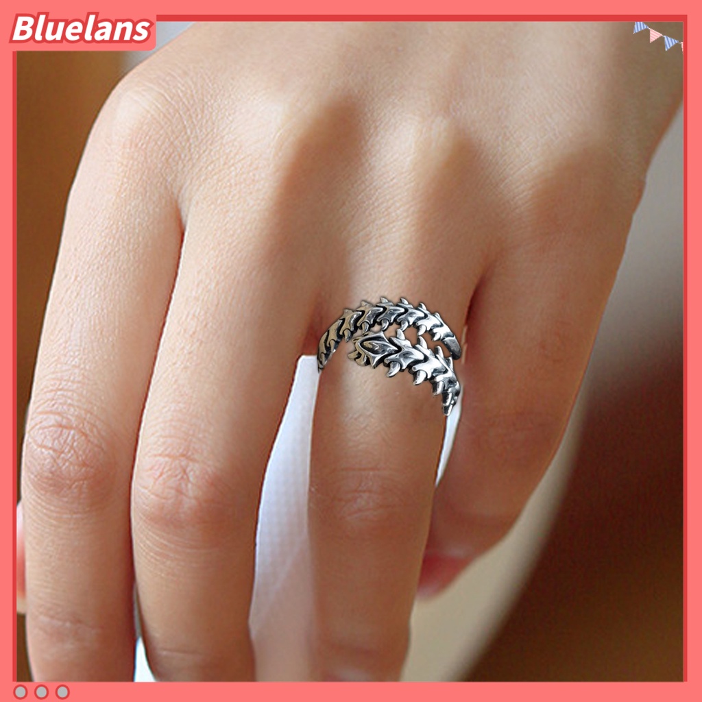 [BLS] Punk Adjustable Alloy Pria Cincin Chine Pasangan Pembukaan Cincin Perhiasan Aksesoris