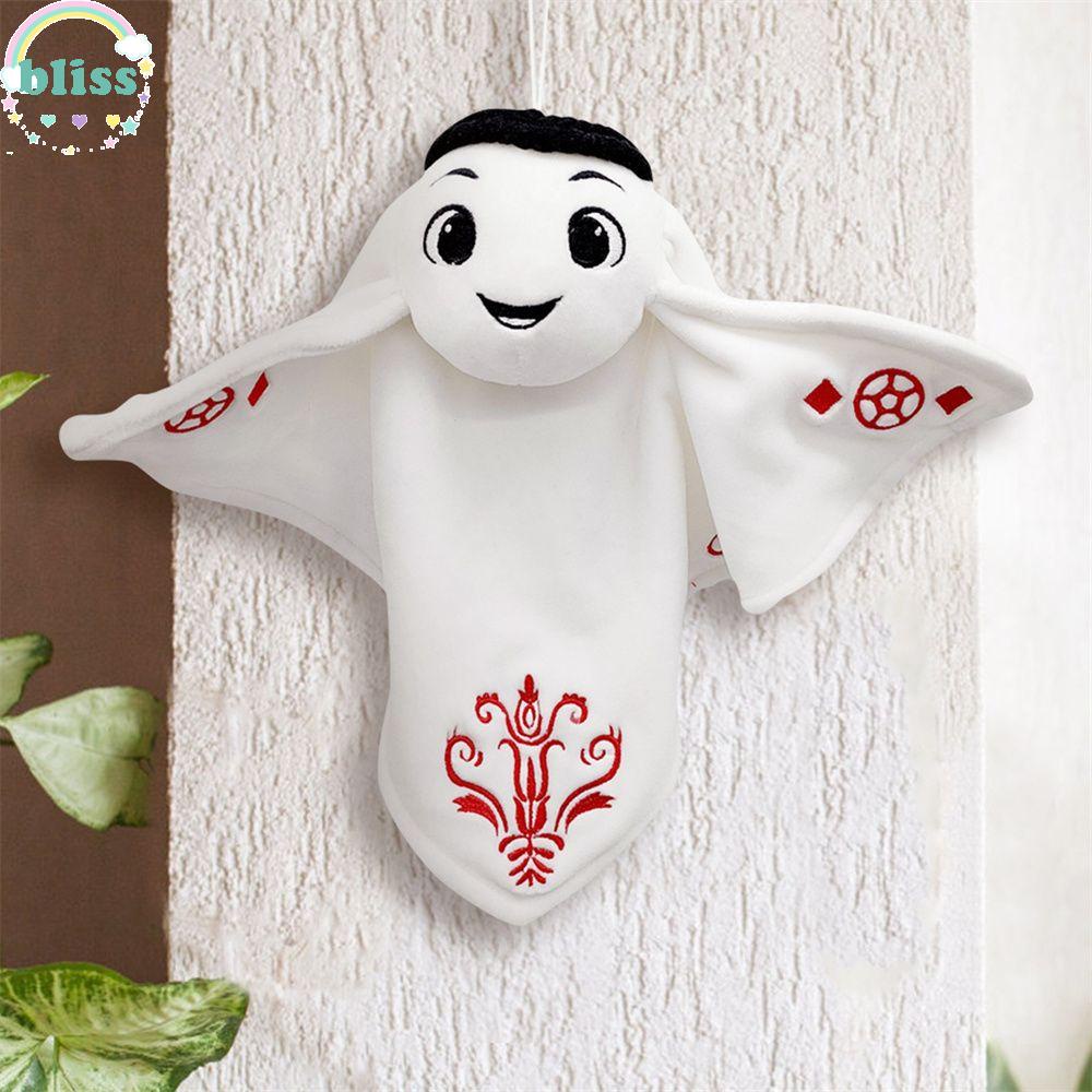 Bliss Mainan Boneka Stuffed Plush Maskot Piala Dunia 2022 Untuk Anak / Dewasa