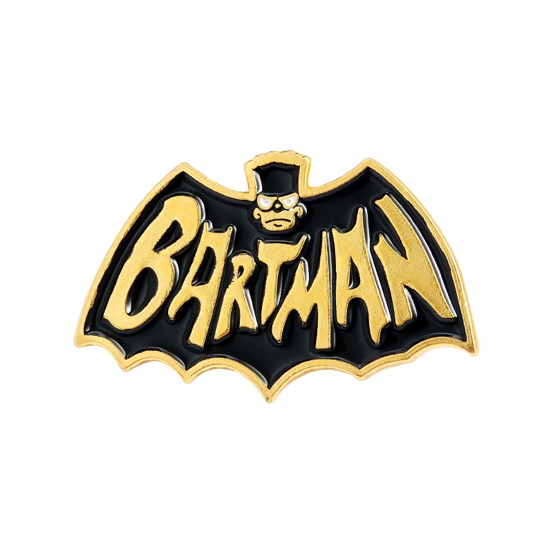 Mothman Series Lapel Pin Kartun Batman Enamel Bros Ransel Lencana Hadiah Untuk Teman