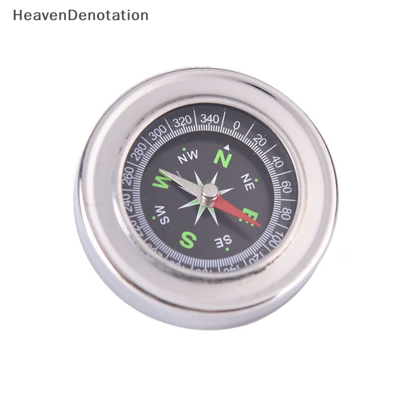 [HeavenDenotation] 1pc 60mm metal stainless steel portable compass Siswa Kompas Olahraga Luar Ruangan HDV