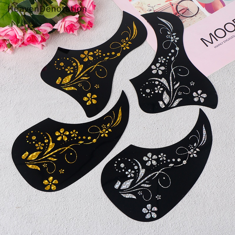 [HeavenDenotation] 1pc Pickguard Gitar Akustik Folk Profesional Self-adhesive Pick Guard Stiker HDV