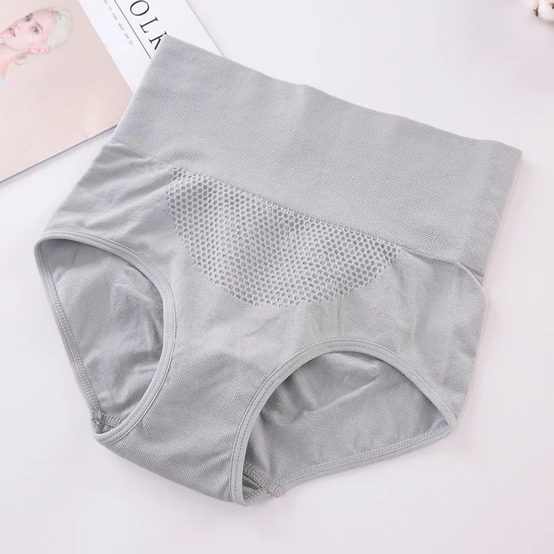 Pinggang Tinggi CD Wanita Katun Celana Dalam Highwaist Panties Perut Pelangsing Pantat Angkat Celana Dalam 108