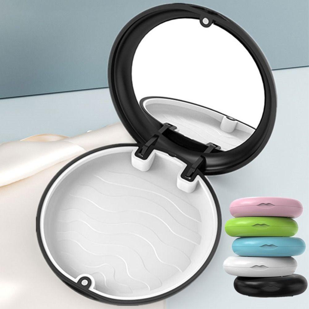 R-FLOWER Aligner Case Portable Tray Ortodontik Penahan Bilas Keranjang Wadah Penyimpanan Produk Perawatan Kesehatan