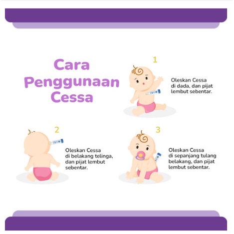 CESSA BABY ESENTIAL OIL UNGU BABY BYE OWL