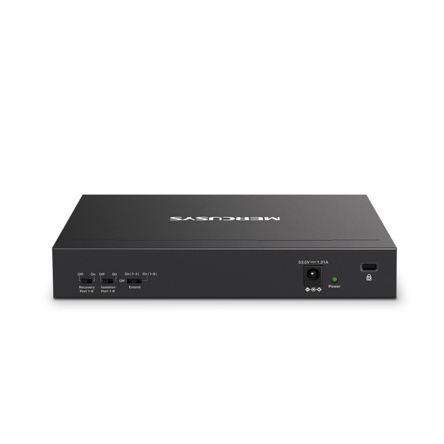 MERCUSYS MS110P 10-PORT 10/100Mbps DESKTOP SWITCH WITH 8-PORT PoE+ MS 110P