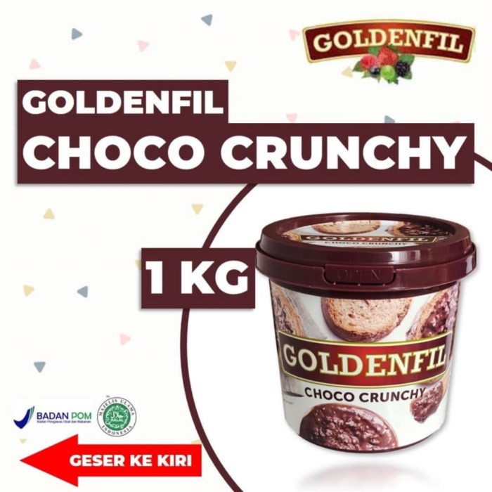 

New Arrival- Choco Cruncy Goldenfil 1 Kg