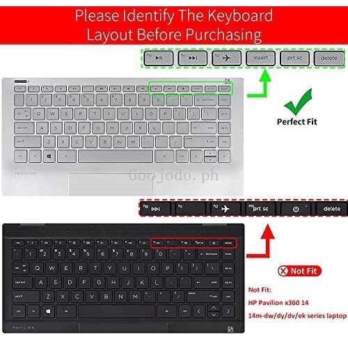 Sarung Keyboard HP Pavilion x360 Laptop 14inch Warna Ungu Gradasi...