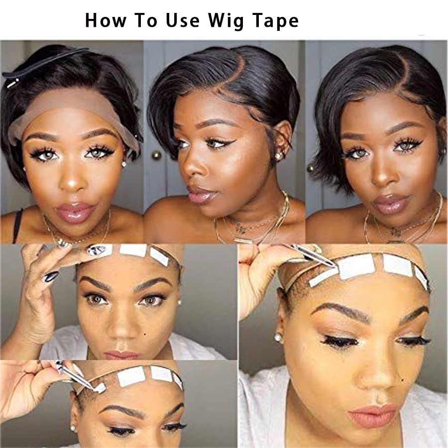 3yards Pita Rambut Penyangga Depan Renda Biru Tape Perekat Dua Sisi Untuk Tape Extension /Toupee /Lace Wig