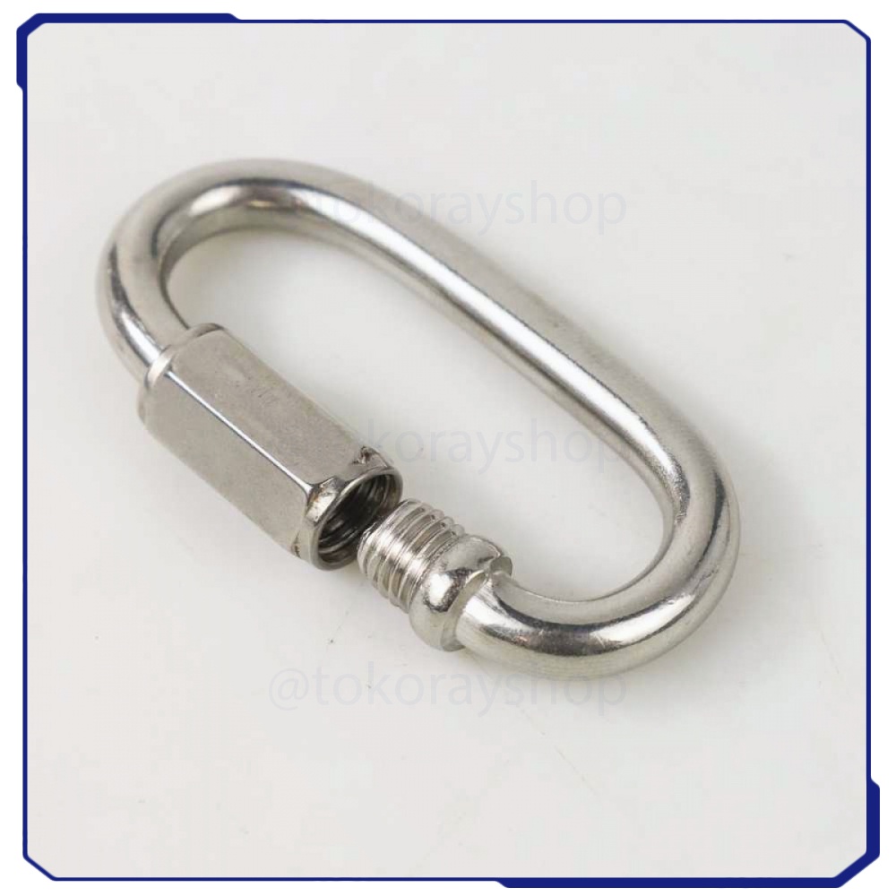 Karabiner Safety Lock Stainless Steel - XD-8619