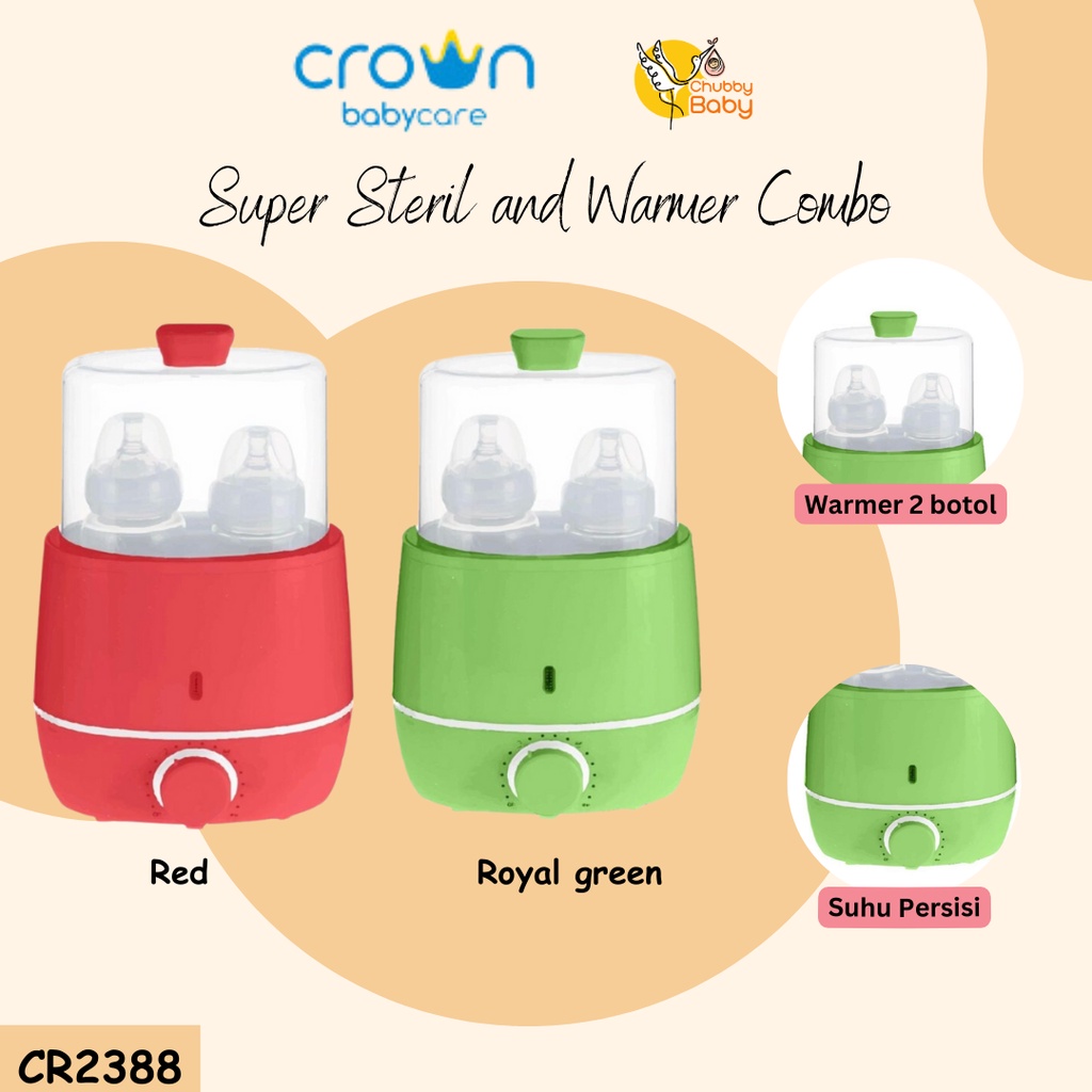 Crown - CR2388 Super Steril and Warmer Combo