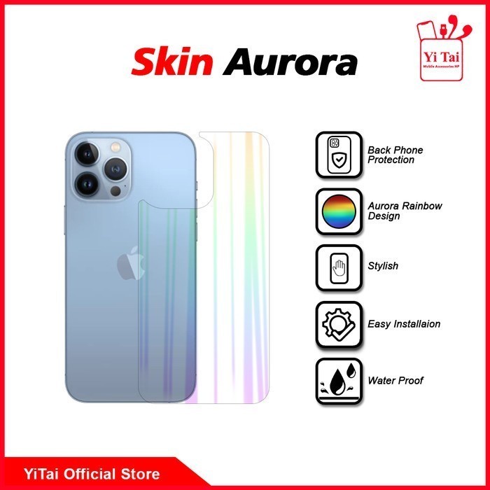 YI TAI - Garskin Aurora Infinix Hot 11 11S Smart 4 5 6 6 NFC