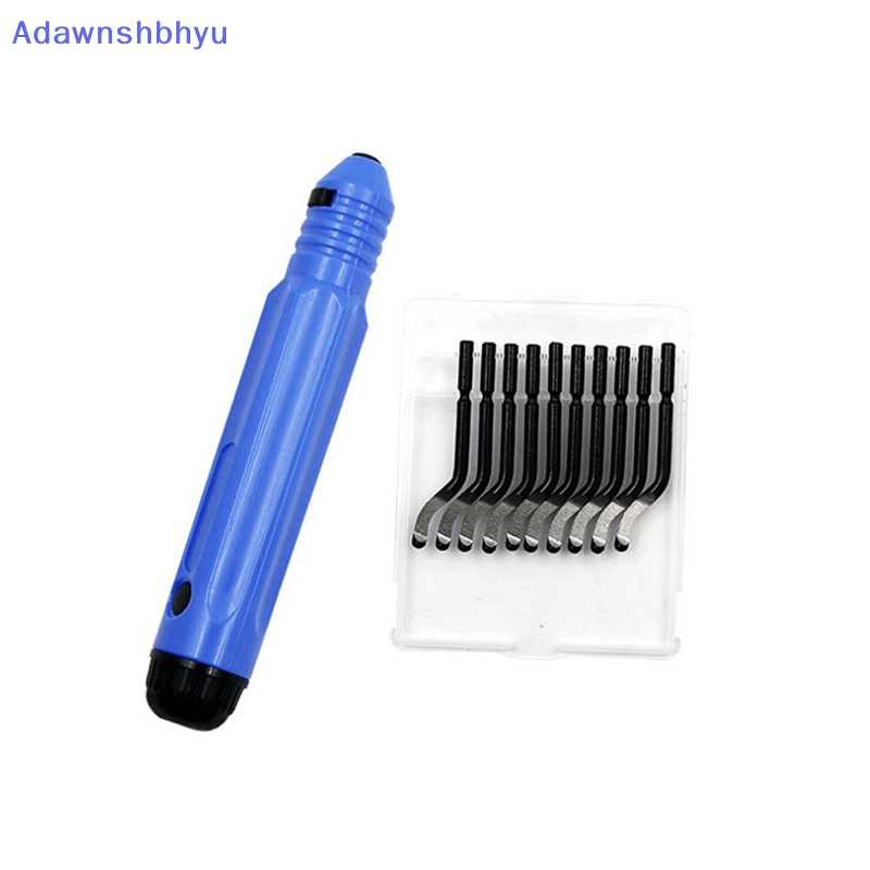 Adhyu Hand Burr Trimming Scraper Edge Cutter Deburring Handle Untuk Tabung Tembaga ID