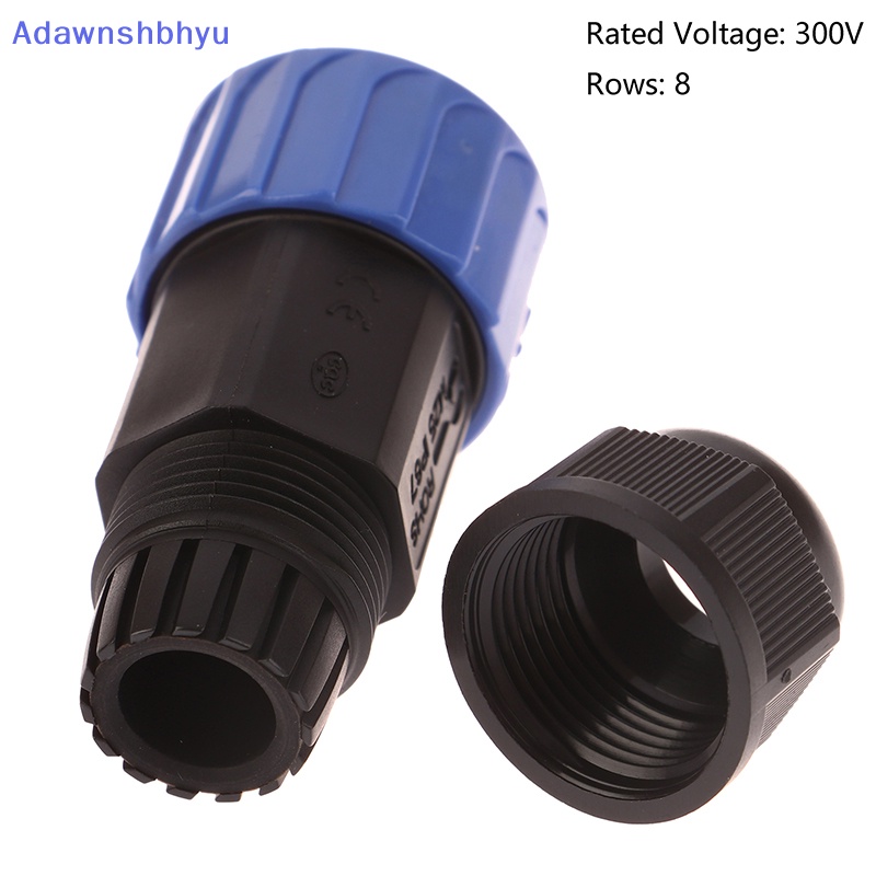 Soket Colokan Charger Motor Adhyu 50A Male Female M23 Konektor IP67 ID