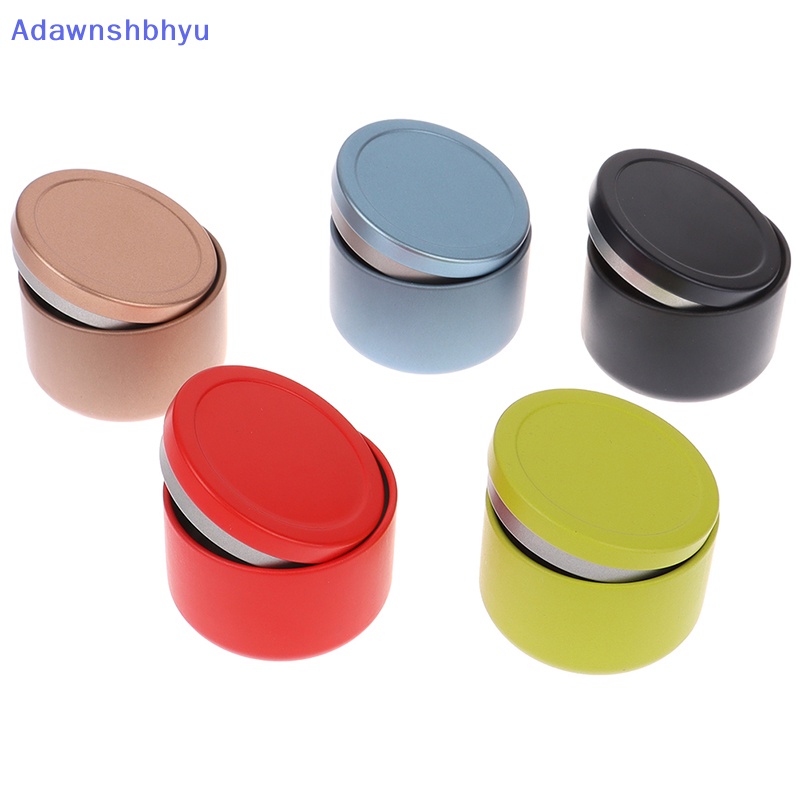 Adhyu Wadah Kedap Udara Bau Bukti Aluminium Herb Stash Jar Metal Sealed Can Tea Jar ID