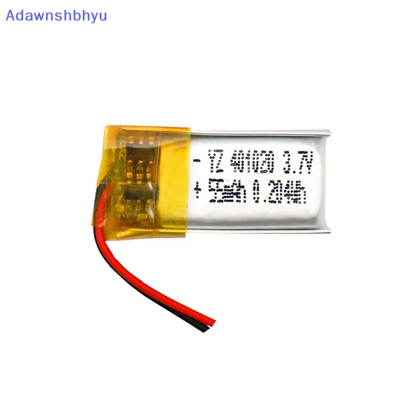 Adhyu 401020 Isi Ulang Lithium Polymer 55mAh 3.7V Untuk ID Mainan Headset Bluetooth