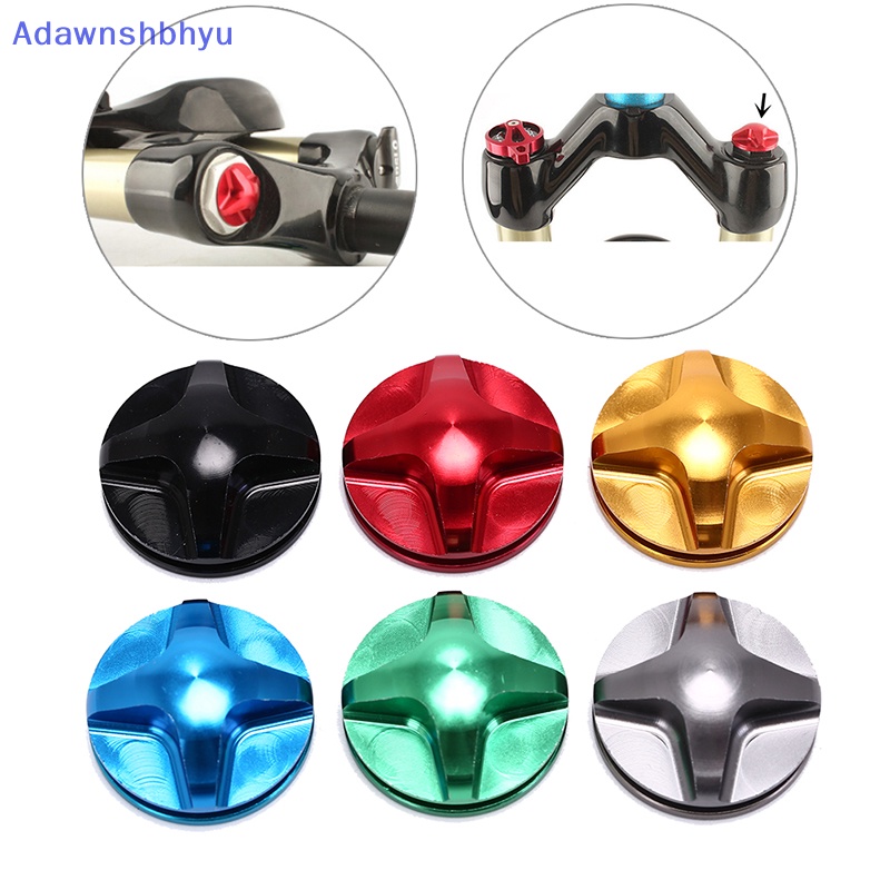 Adhyu Penutup Garpu Sepeda front gas shoulder caps Aluminium alloy nozzle Sepeda Gunung ID
