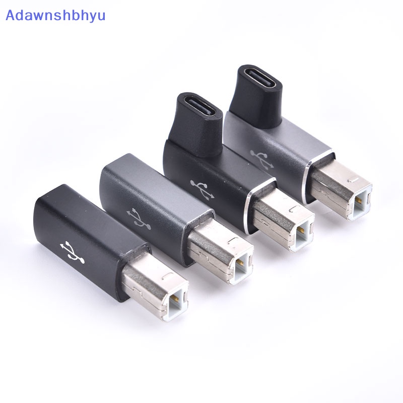 Adhyu USB Tipe C Female to USB B Male Adapter Untuk Scanner Printer Converter USB C Data ID