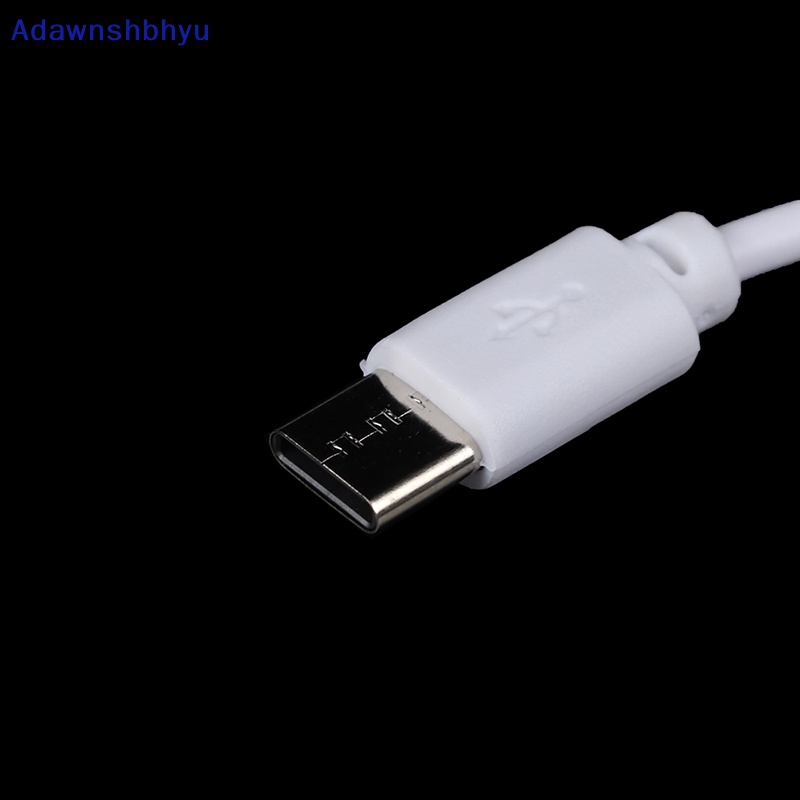 Adhyu 1PC Android/Type-c Fast Charge Micro USB Data Sync Charger Kabel Micro USB Port ID