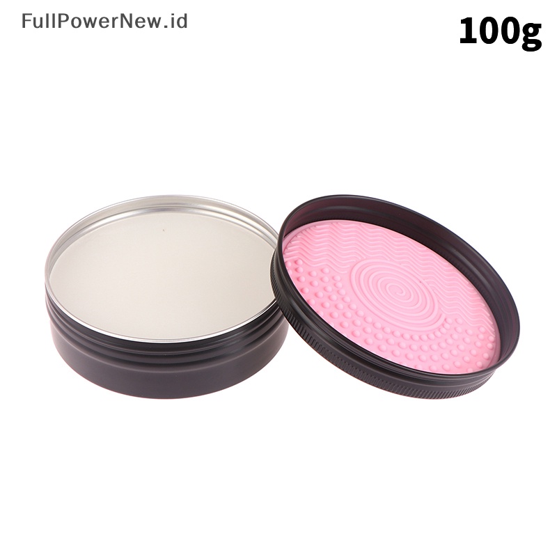 Power 2IN1 Silicone Makeup Brush Cleaner Sabun Pad Cuci Scrubber Papan Pembersih Mangkok ID