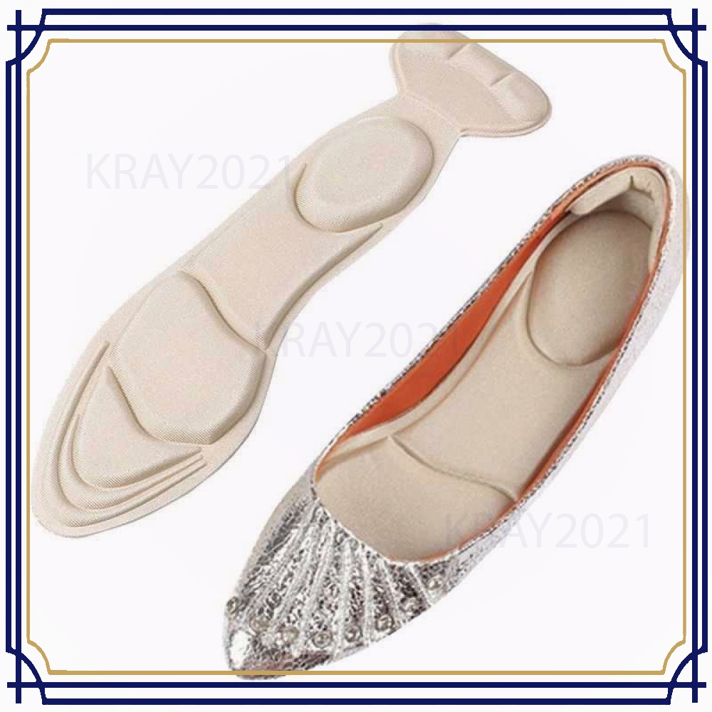 Insole Alas Kaki Wanita High Heels Breathable 1 Pair HT242