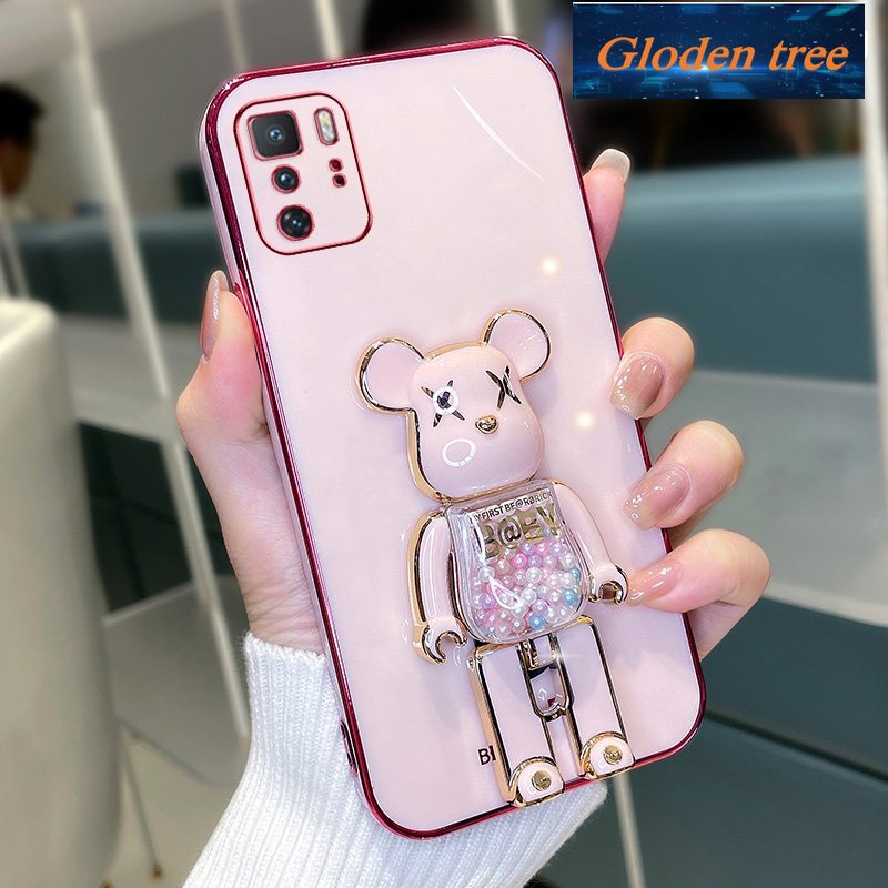 REDMI Toserbaloden tree -motifasing umakuedmi note 10 pro 5g xiaomi poco x3 gt 5g Casing ponsel toserbaoftcase -motiflectroplated silikon shockproof suketrotector suketmooth suketrote hudiumper intipover desain baru